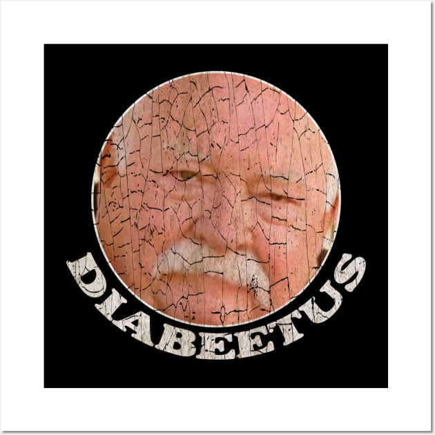 Diabetes Man Wall Art by Hat_ers